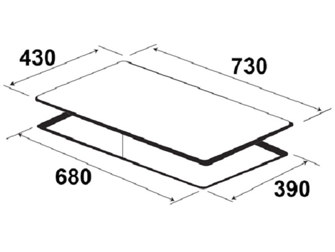 Bếp từ Kaff KF-6996IH - Hàng chính hãng