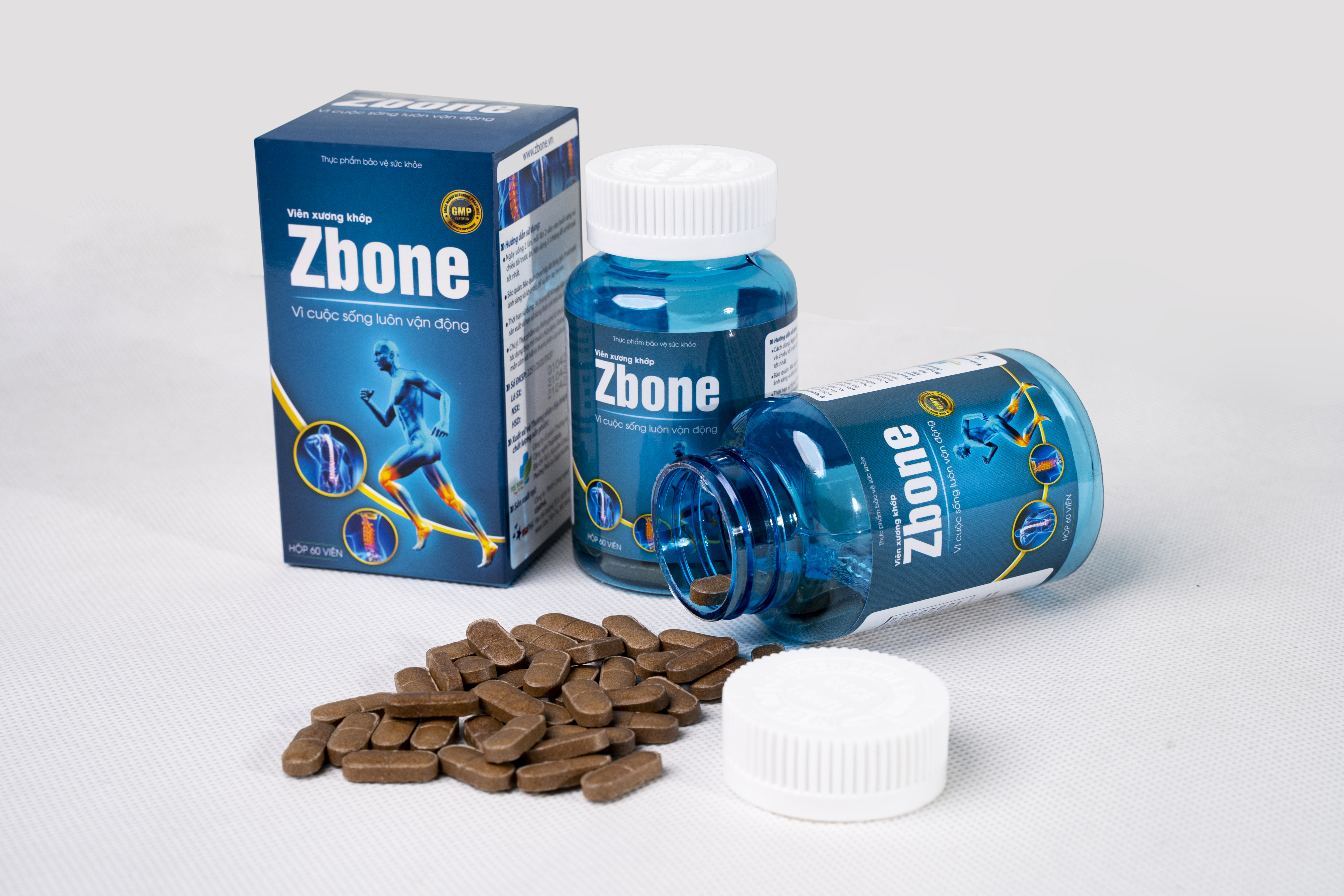 Combo 2 hộp Viên uống xương khớp Zbone | Tạm biệt đau nhức xương khớp, đau lưng, đau mỏi vai gáy, tê bì chân tay