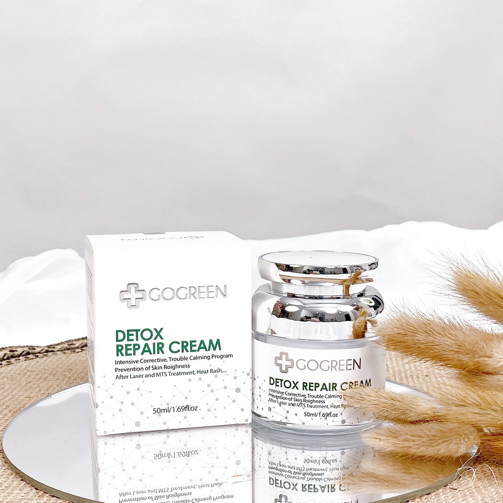 GOGREEN DETOX REPAIR CREAM – Kem dưỡng và phục hồi da – 50 ml