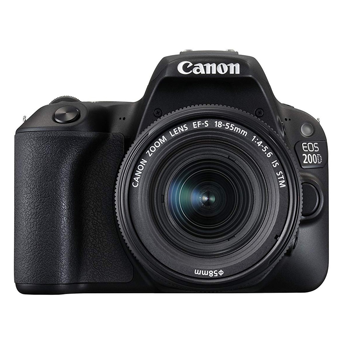 Máy Ảnh Canon EOS 200D + 18-55mm IS STM (Đen) - Hàng Nhập Khẩu