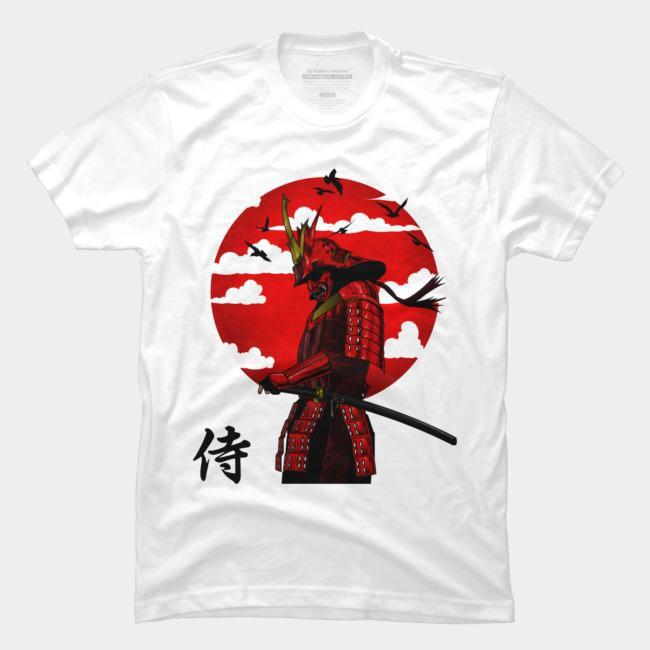 Áo SAMURAI phong cách cá tính Unisex áo ngắn tay mùa hè