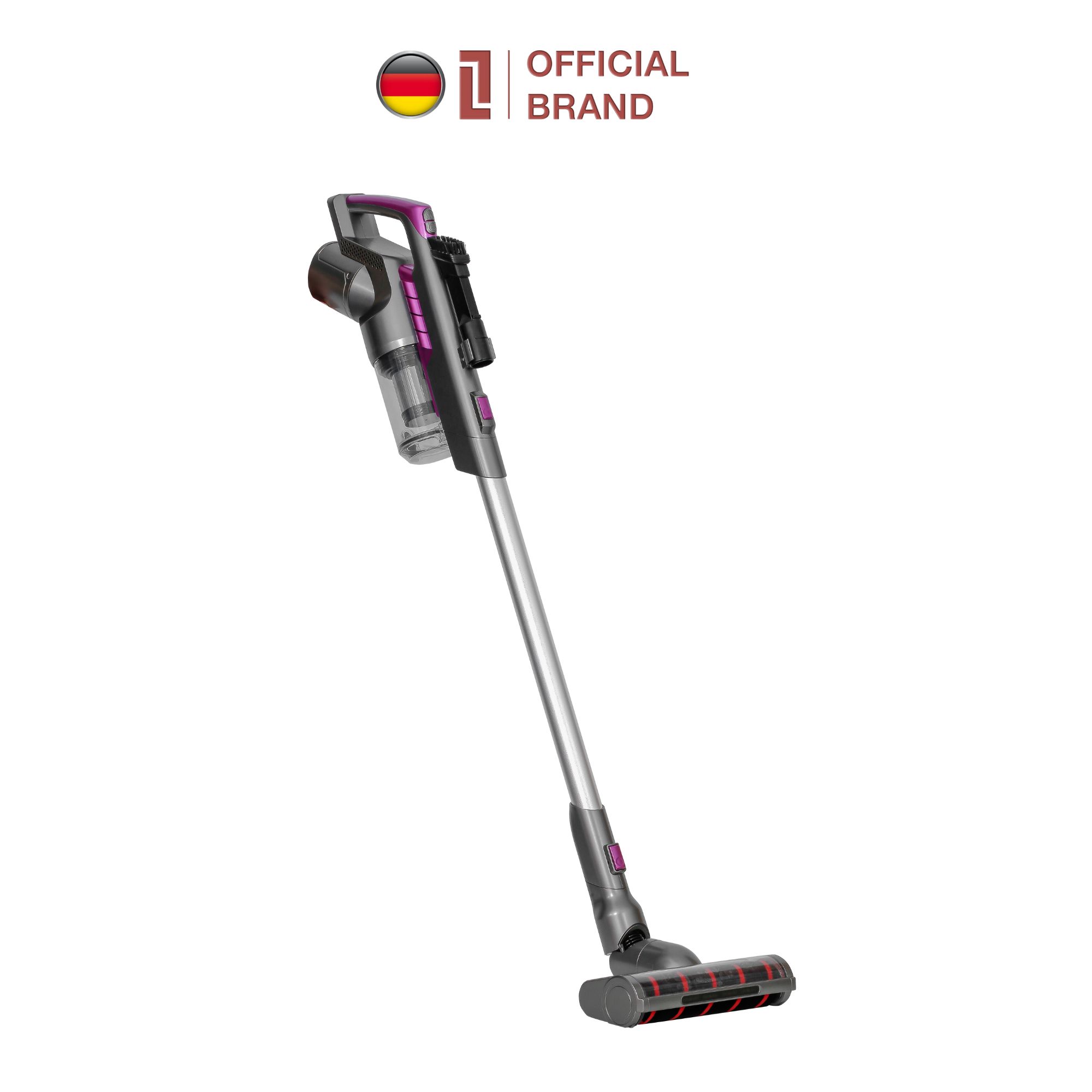 Máy hút bụi cầm tay không dây Lebenlang LBL2306, lực hút mạnh 15000PA, công suất 250W, bảo hành 2 năm - hàng chính hãng