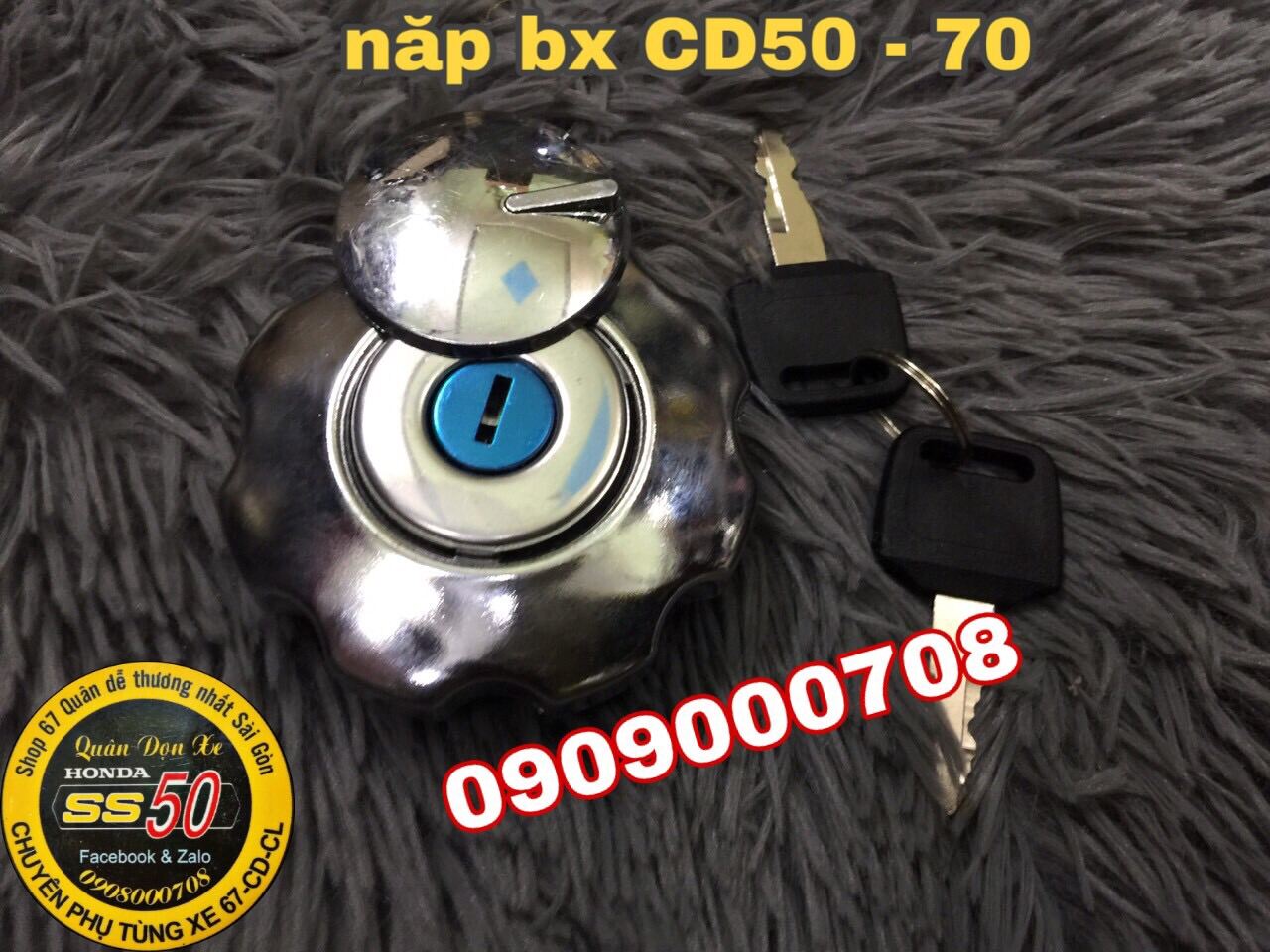 Nắp bình xăng CD50-70