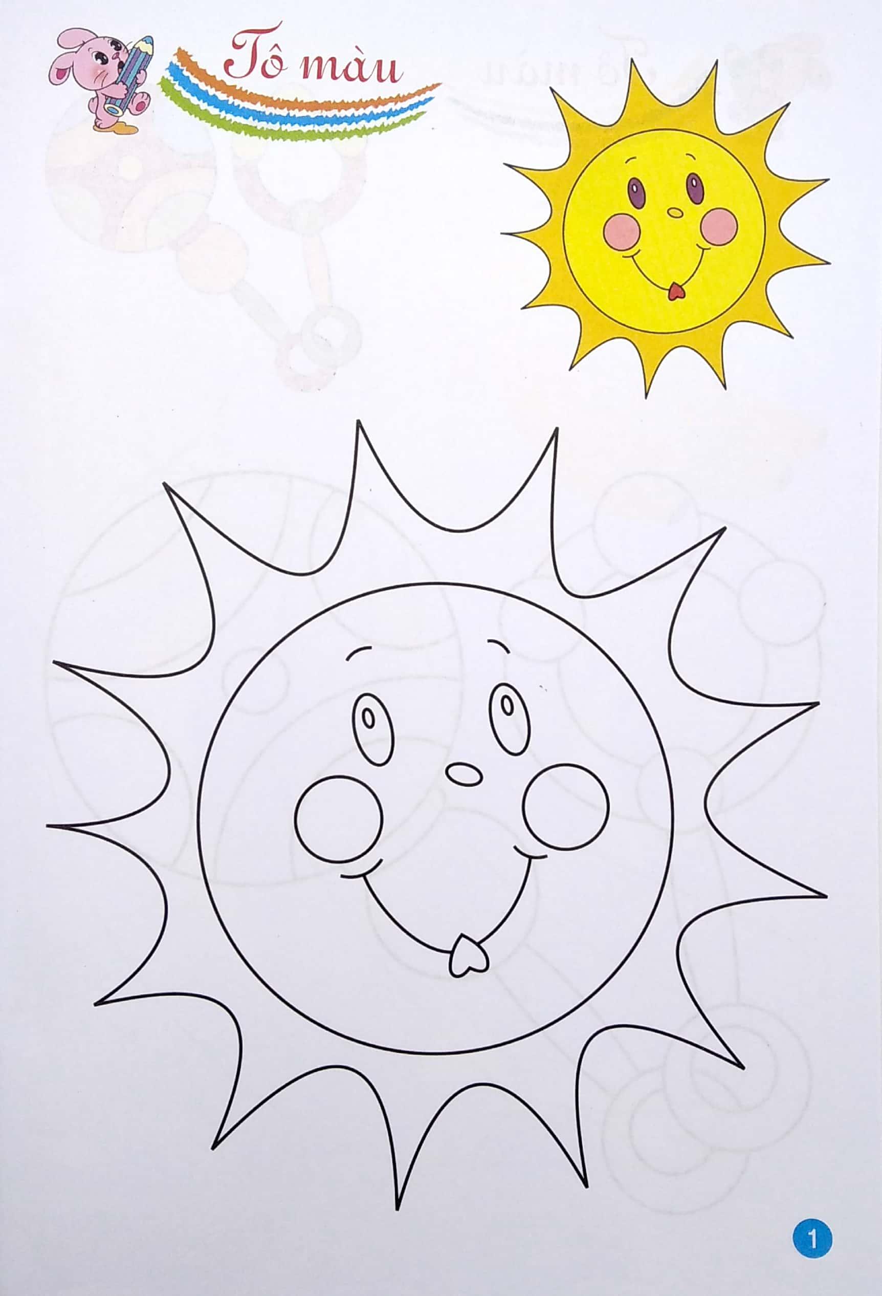 Bé Tập Làm Họa Sĩ Tô Màu