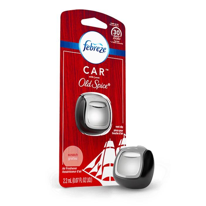 Nước hoa ô tô Febreze Air Freshener Car Vent Clips kẹp cửa gió xe hơi