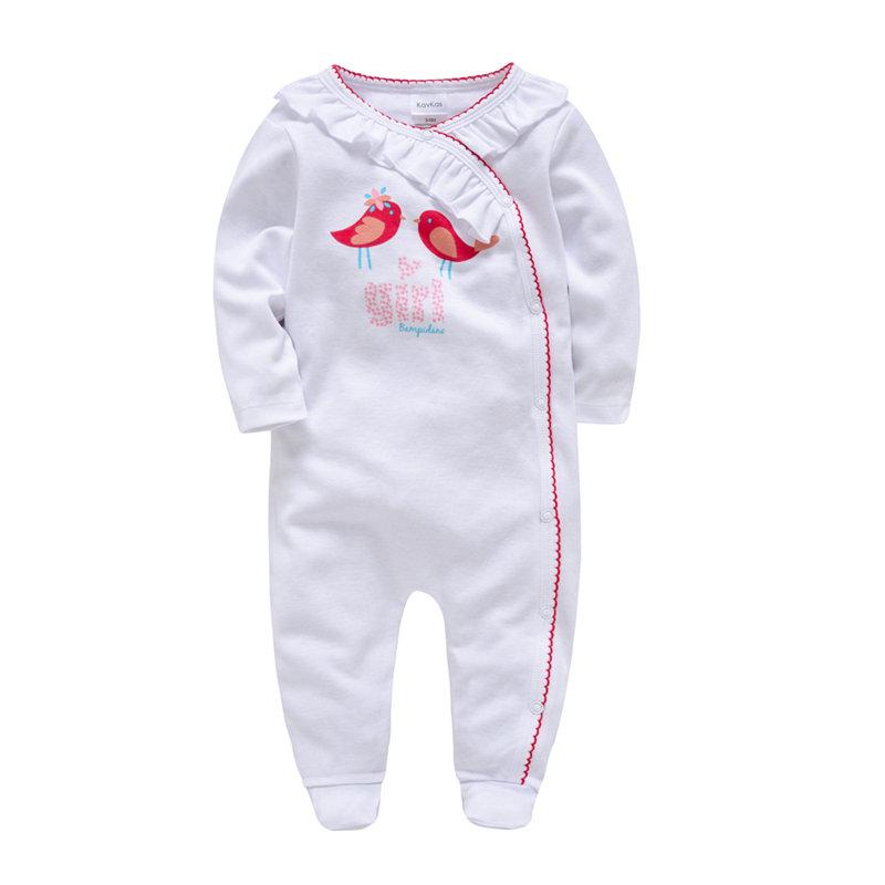 2021 Sơ Sinh Bé Gái Quần Áo Trẻ Sơ Sinh Cho Bé Bộ Đồ Ngủ Áo Liền Quần Áo Liền Quần Bebes Leo Lên Quần Áo Cotton Cho Bé Giấc Ngủ Mặc Bodysuit