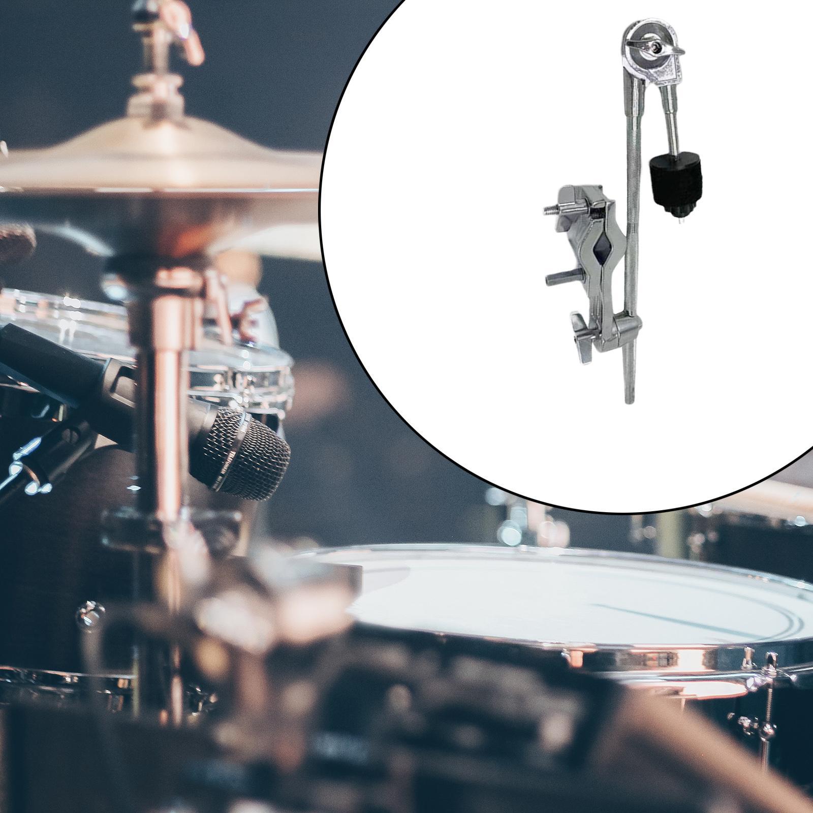 Metal Cymbal Mount Arm Holder Stand with Clamp Parts Expansion Clip