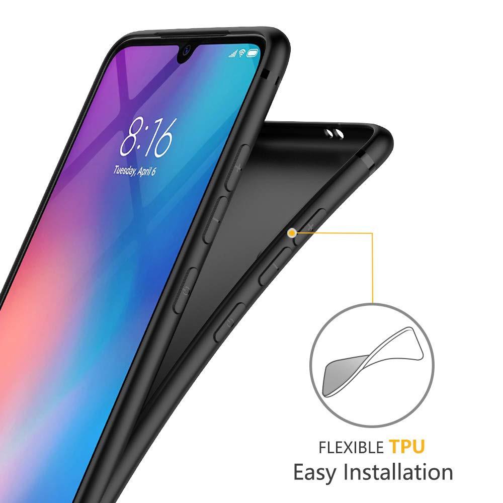 Ốp lưng Xiaomi Mi 9, Mi9 SE silicon màu không ố vàng