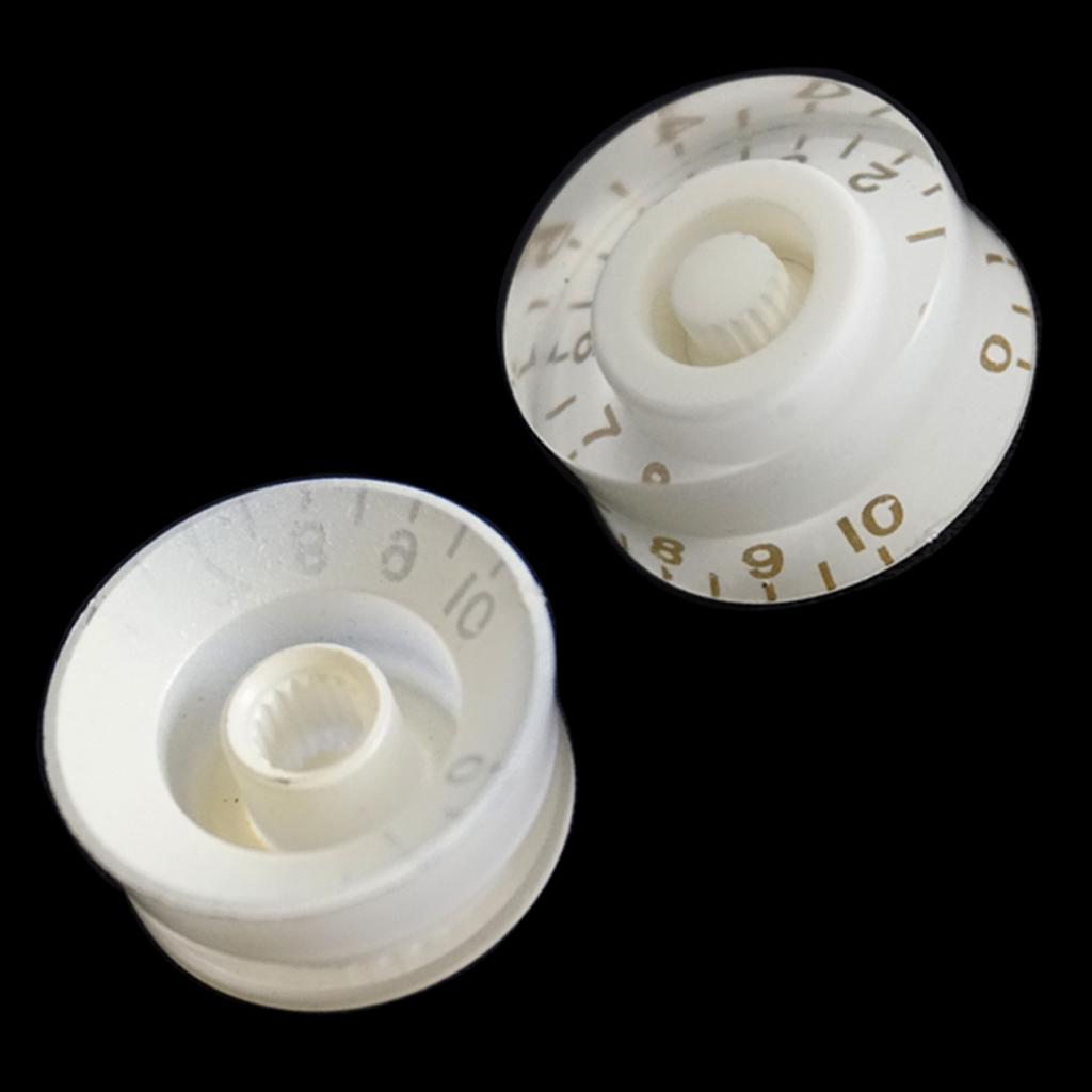 Speed Knobs Control for LP SG Electric Guitar Instrument Replacement Silver