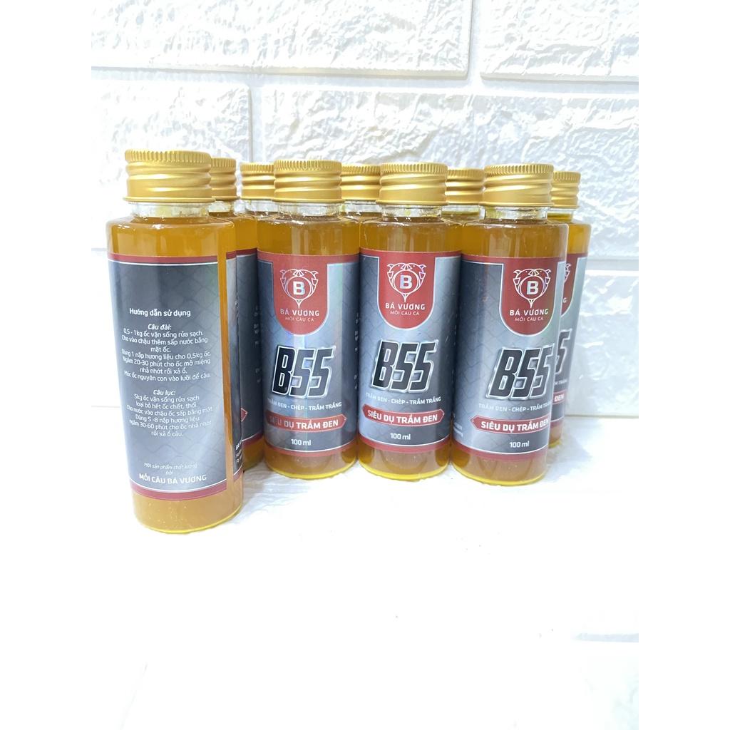 Hương Dụ B55 - Mồi câu Bá Vương - Mồi siêu dụ trắm đen ngâm ốc