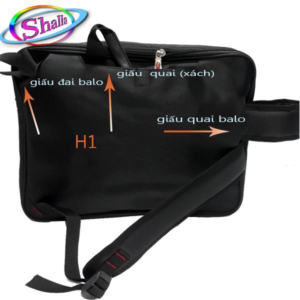 Cặp học sinh đa năng cấp 1 đến cấp 2 Dù Xốp Thái viền chỉ xéo góc thời trang