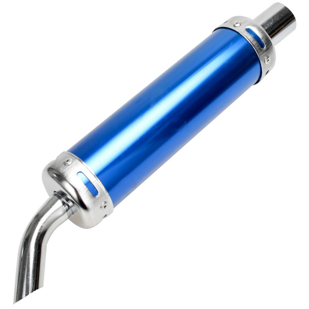 Bộ giảm âm ống xả 28mm Bộ giảm âm ống xả bằng thép không gỉ Bộ phận sửa đổi cho xe máy 2 thì