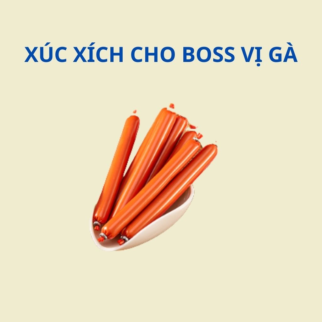 Xúc xích dinh dưỡng dành cho chó mèo - Thanh 15g