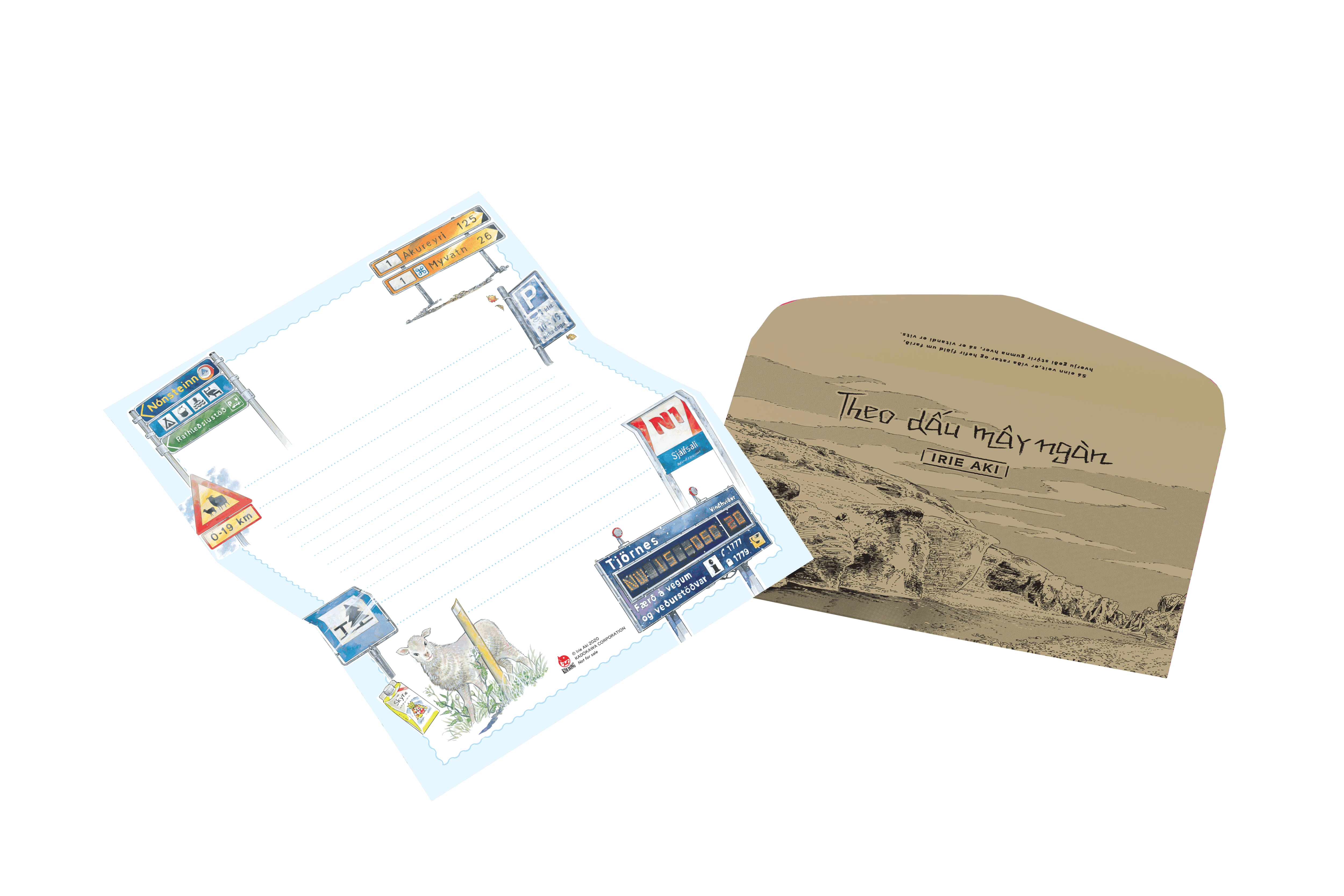 Theo Dấu Mây Ngàn - Tập 4 - Tặng Kèm Obi + Postcard + Phong Thư + Giấy Viết Thư