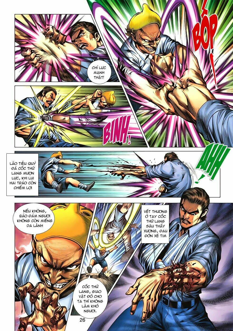 tân tác long hổ môn chapter 620 26