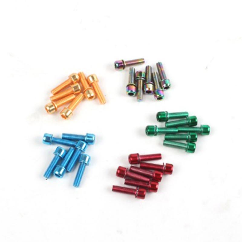Bộ 6 Ốc Vít M5 * 20mm Bằng Thép Không Gỉ Gắn Yên Xe Đạp Leo Núi