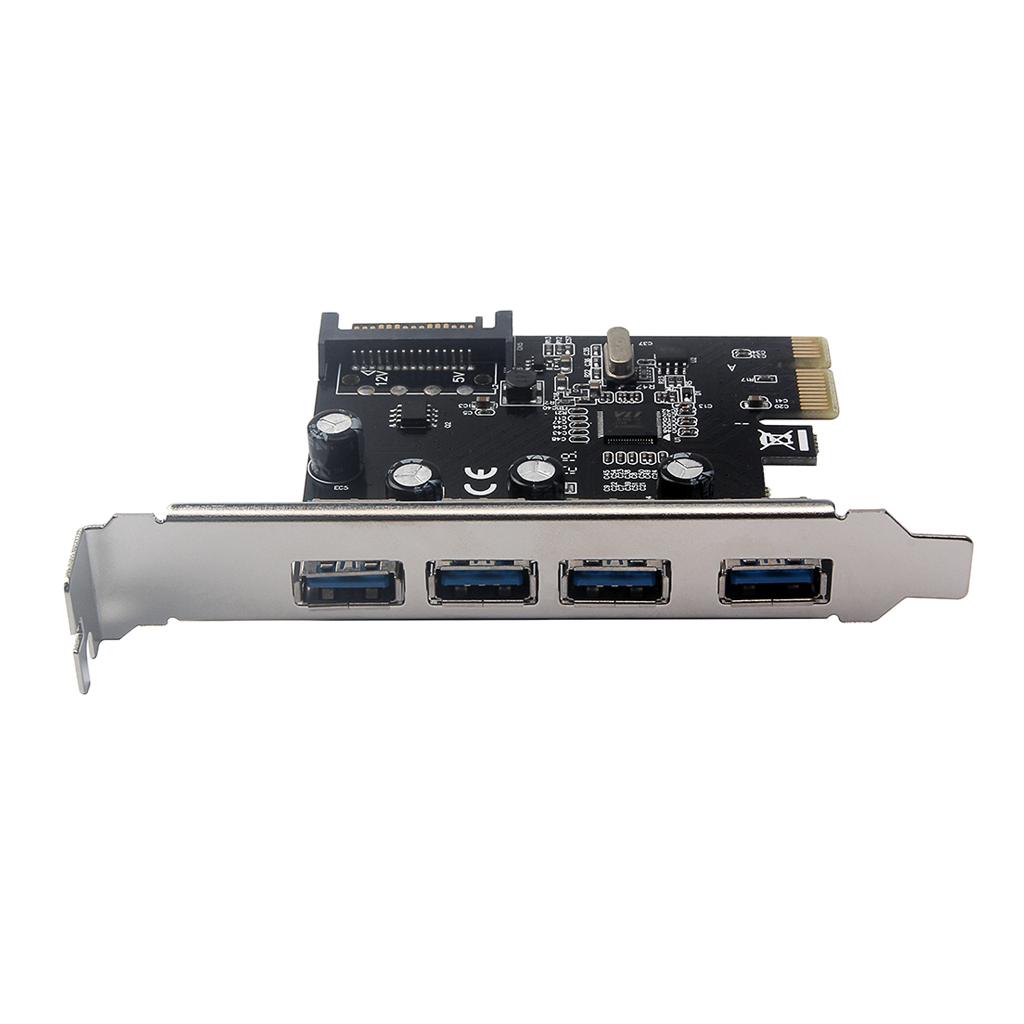 4 Ports PCIE to USB 3.0 Expansion Card - Interface USB 3.0 4-Port Card