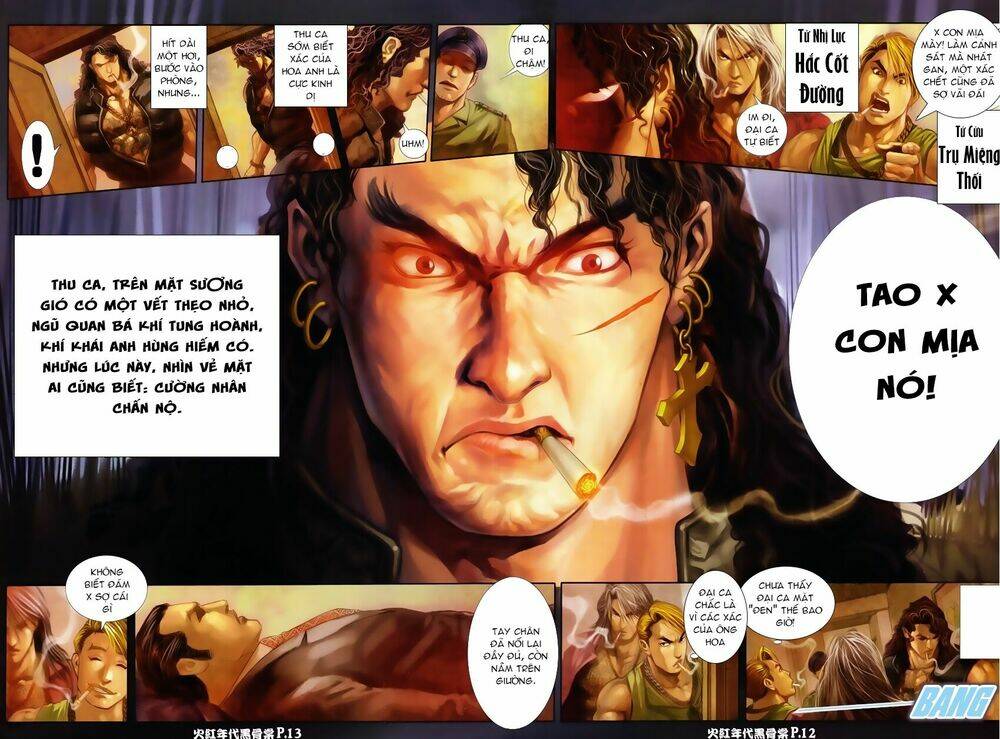 hỏa hồng niên đại hắc cốt đường chapter 3 12