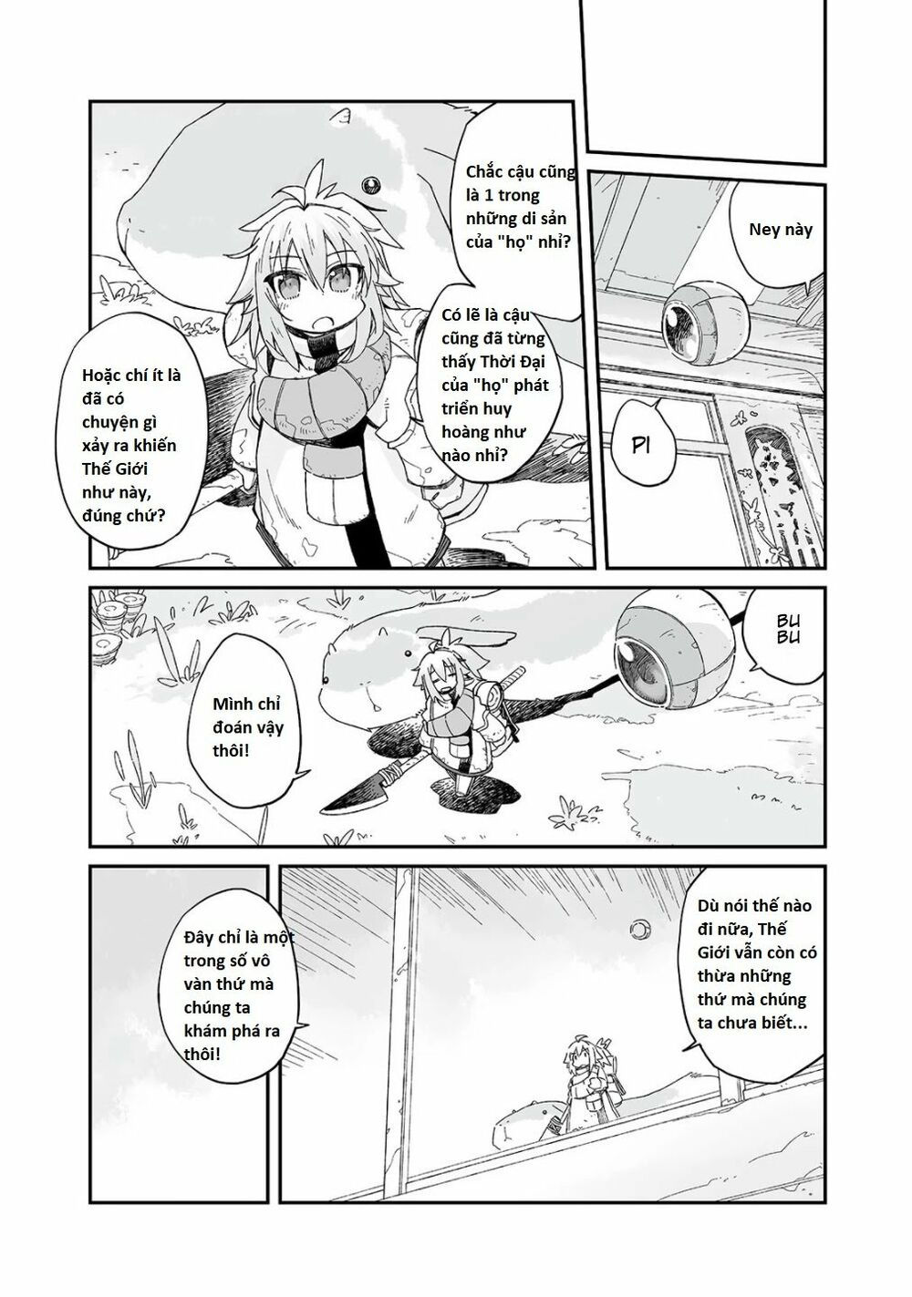 ngay cả khi hậu tận thế, thật hạnh phúc vẫn còn được sống... chapter 5 17