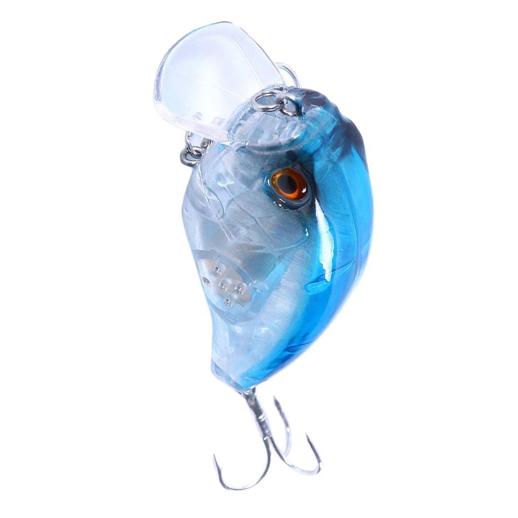 1pcs Colorful Crankbaits Fishing Lure Hard Bait For Bass Trout Perch