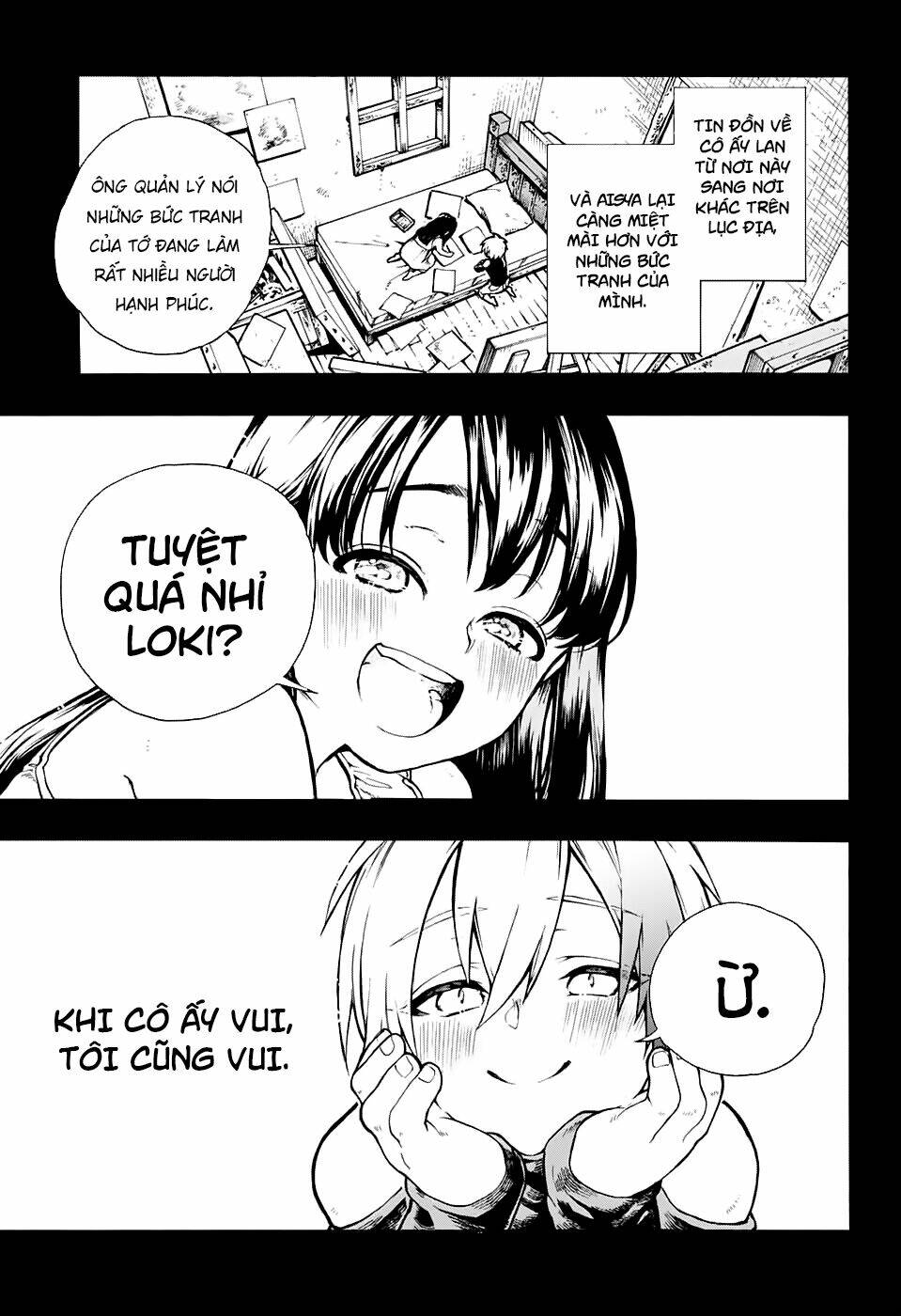 những bức họa quái dị của phù thủy chapter 1 14