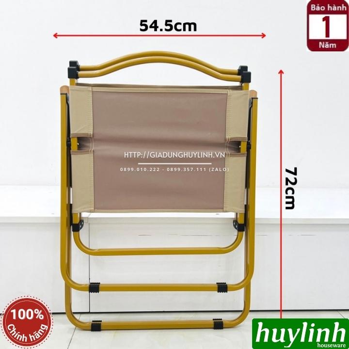 Ghế picnic dã ngoại gấp gọn Sumika K39 - Ghế cà phê - Ghế câu cá - Tải trọng 120kg chắc chắn - Hàng chính hãng