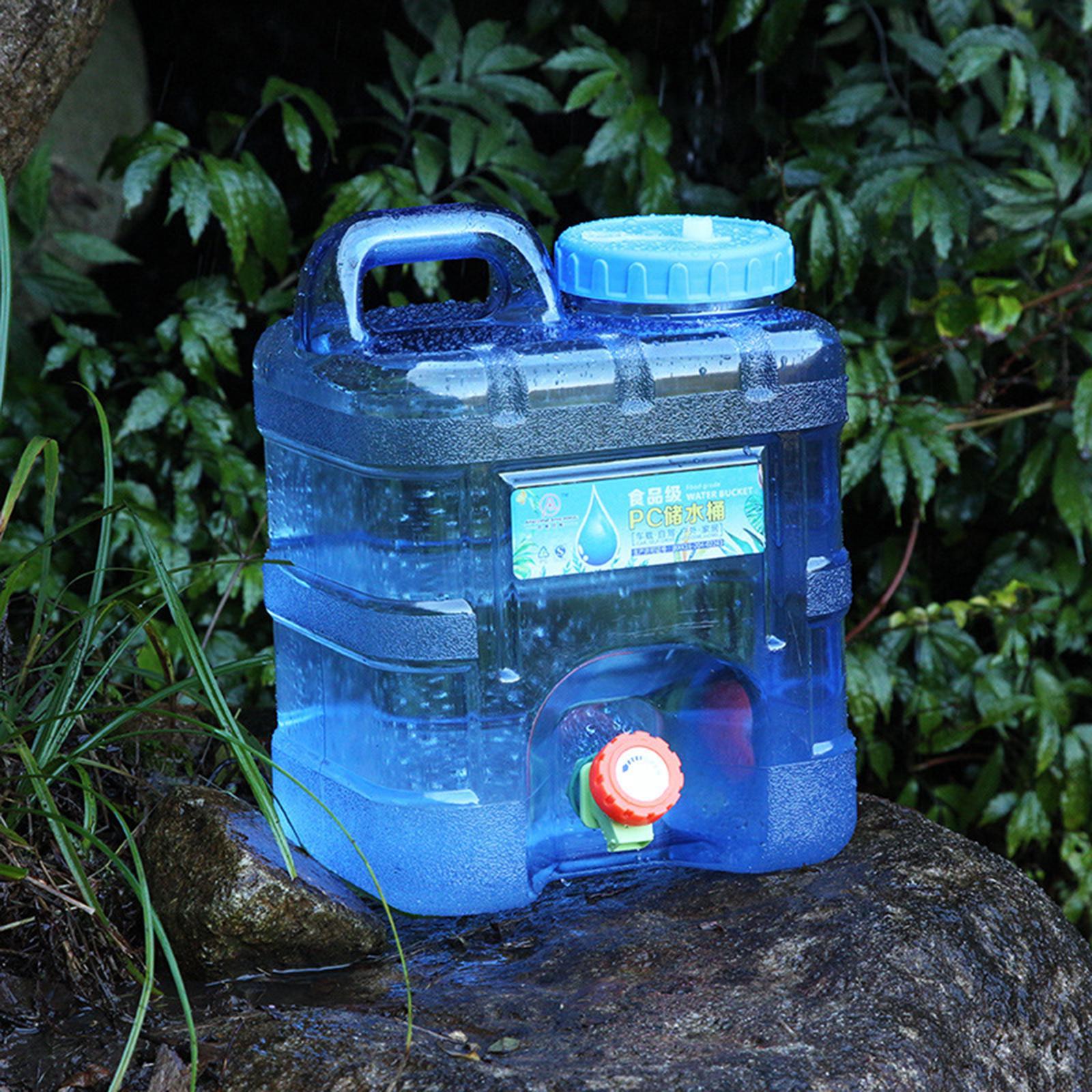 10L Water Container with Spigot Water  Water Storage Carrier for Car