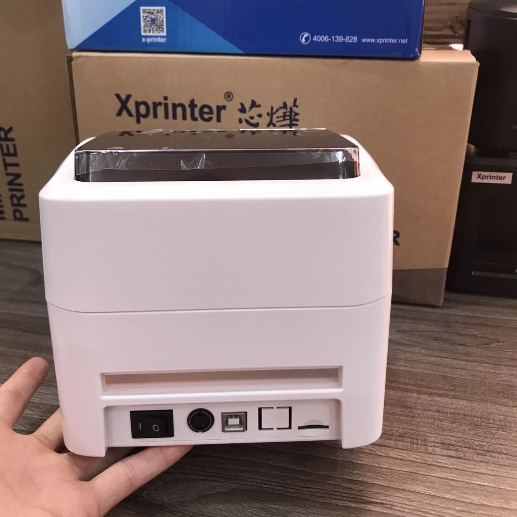 Máy in tem, máy in mã vạch, máy in nhiệt, máy in đơn hàng Xprinter XP-420B-[Hàng chính hãng]