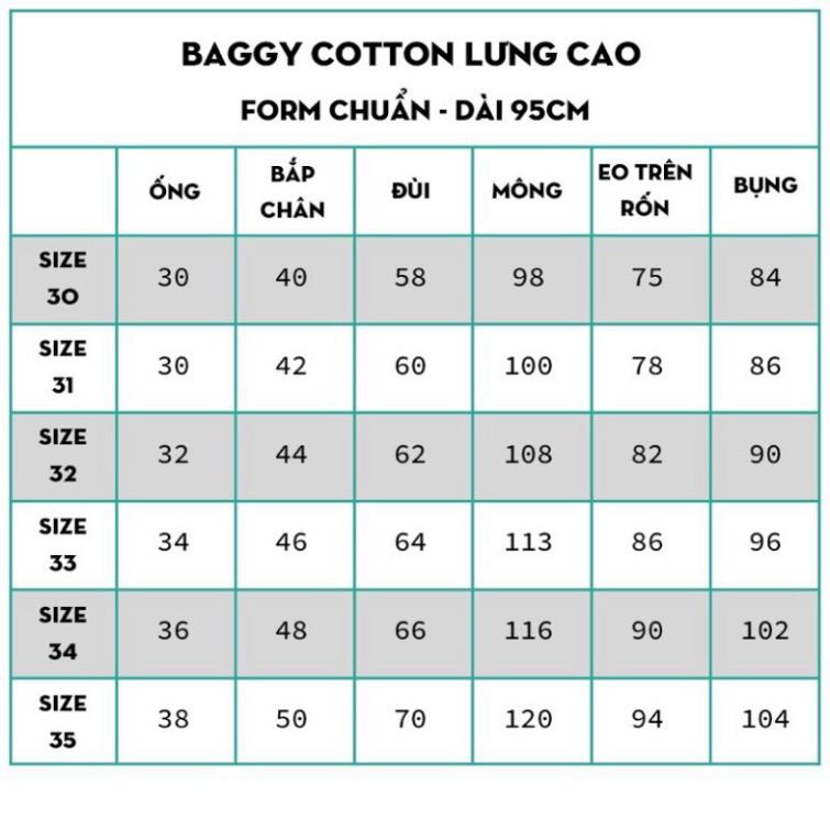 Quần Baggy Nam/Nữ Đen Tuyền Basic, Lưng Cao Siêu Đẹp, Không Co Giãn