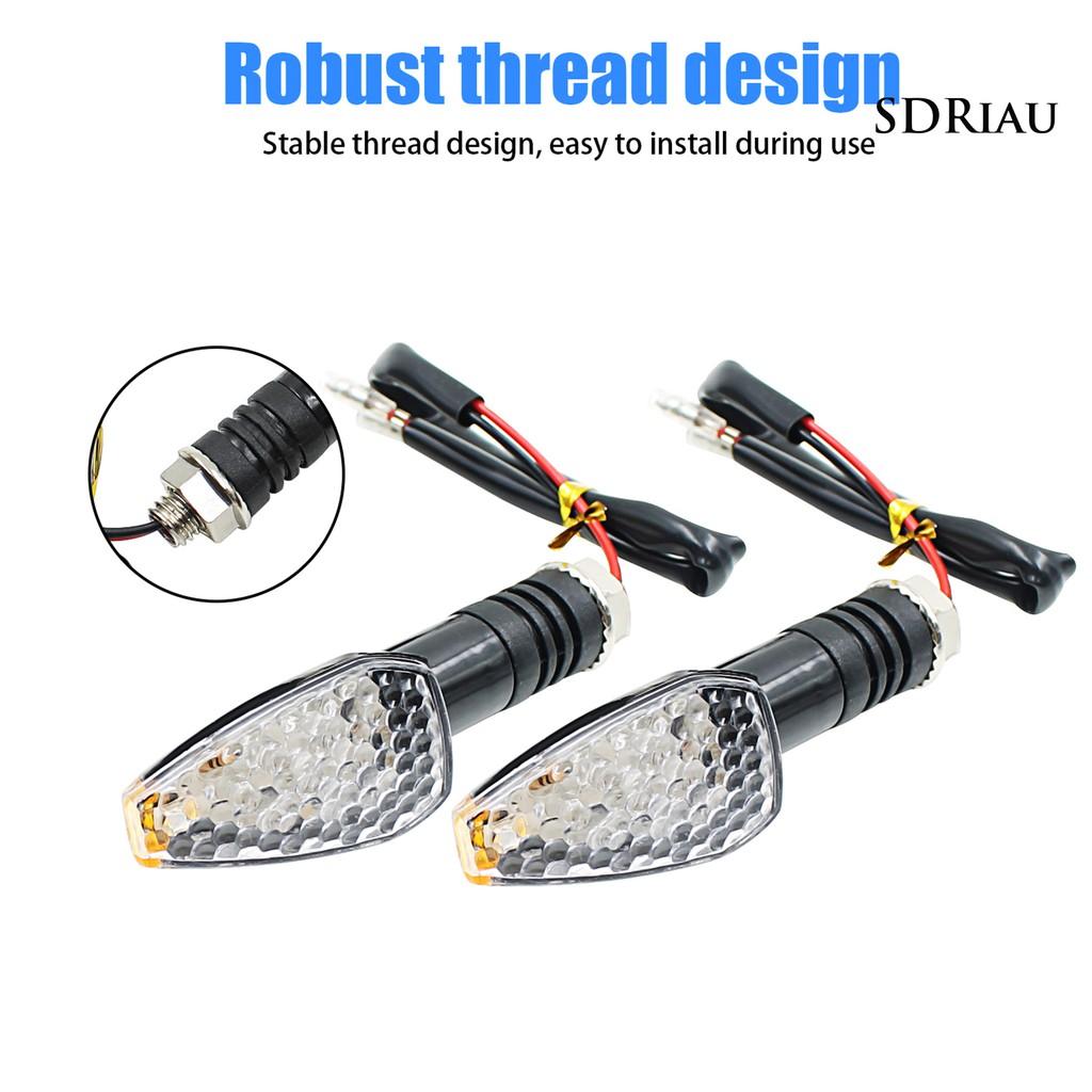 1 Cặp Đèn Led Tín Hiệu Xi Nhan Dạng Tổ Ong 12v Cho Xe Mô Tô