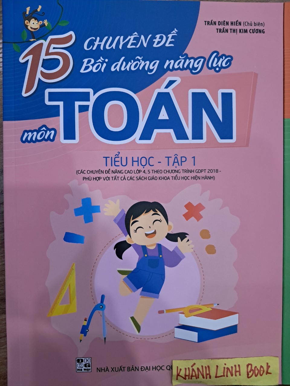 Sách - Combo 15 chuyên đề bồi dưỡng năng lực môn toán tiểu học - tập 1 + 2