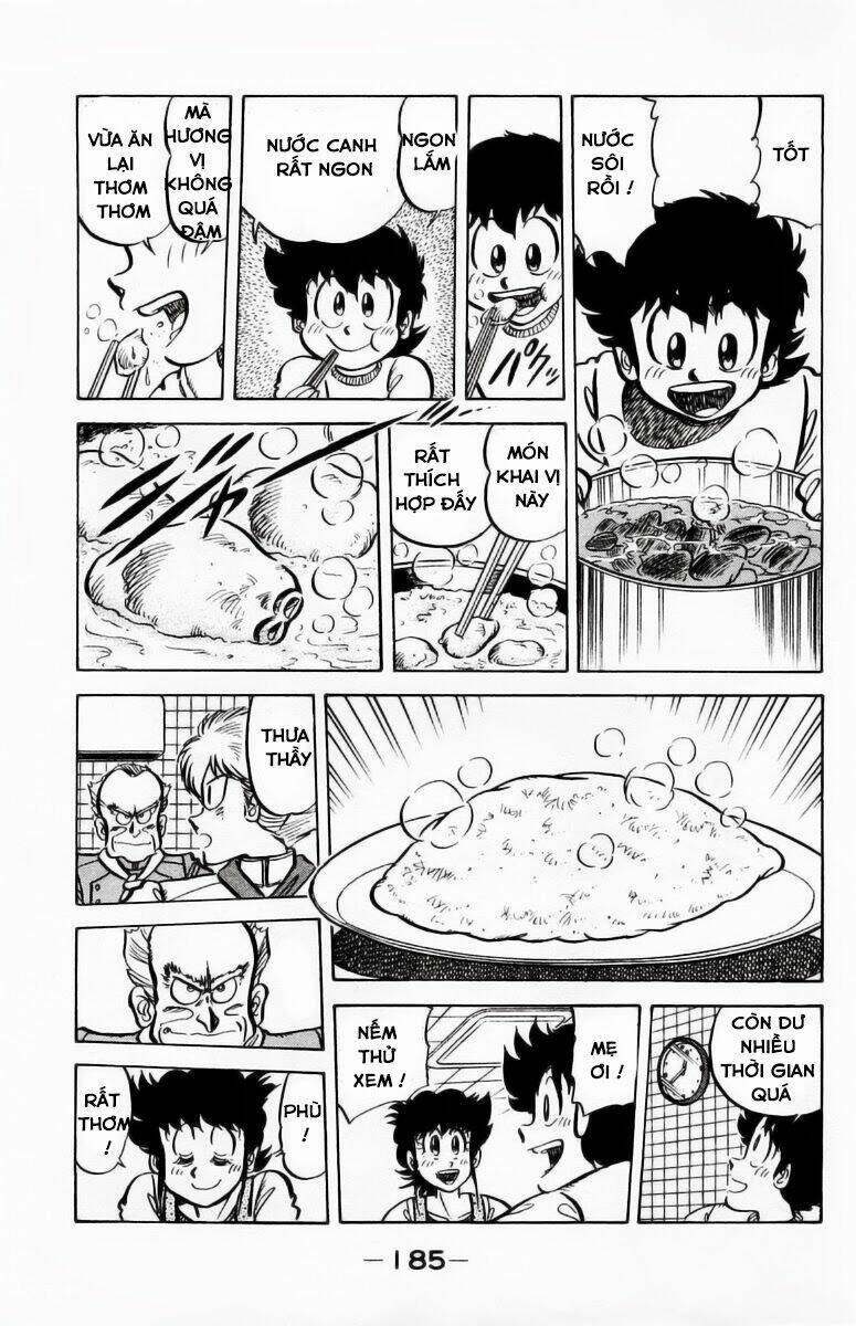 mister ajikko (siêu đầu bếp tí hon) chapter 53 19