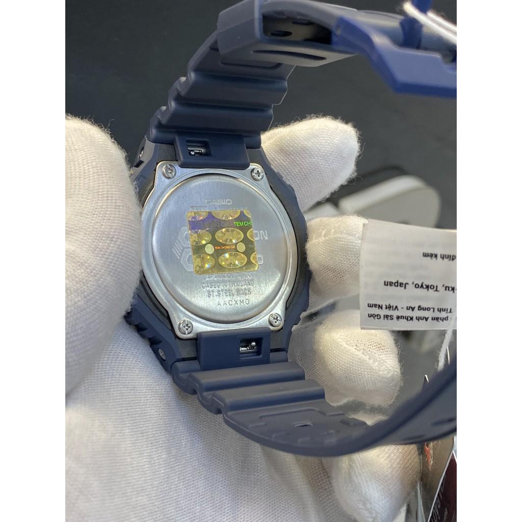 Đồng hồ nam dây nhựa Casio G-Shock chính hãng GA-2110ET-2ADR
