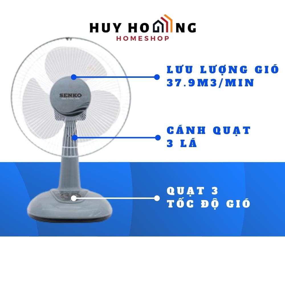 Quạt bàn Senko B1213 ( Màu ngẫu nhiên) - Hàng chính hãng