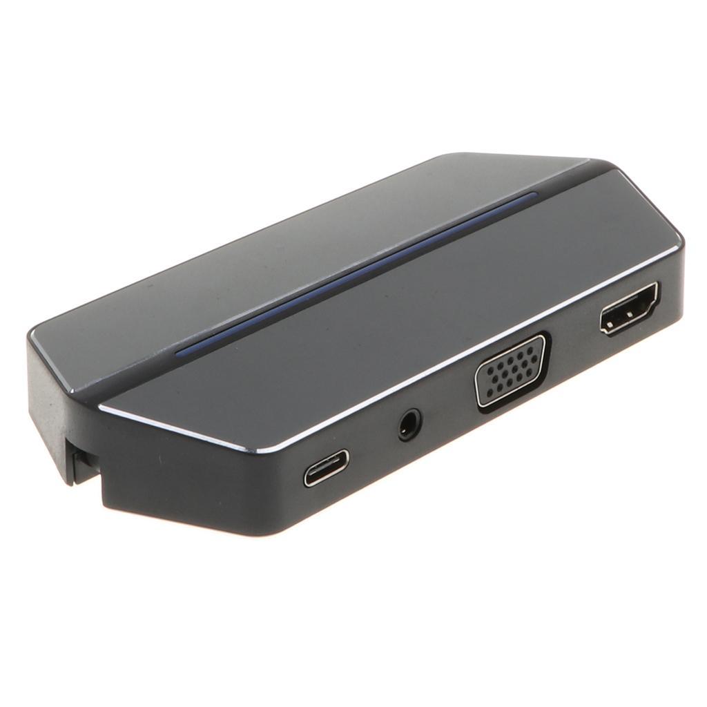 8 In 1 Type C USB Hub USB-C To USB 3.0/ VGA/ Type C HDMI Adapter
