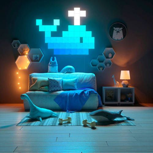 Đèn LED Thông Minh Nanoleaf Canvas - Smarter Kit (9 miếng)