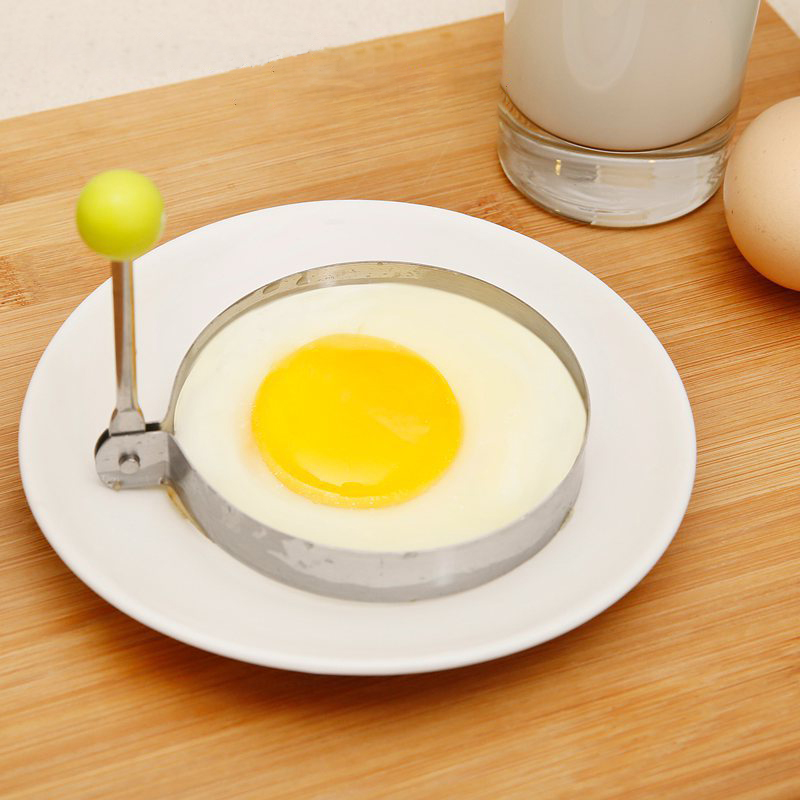 Bộ 5 Khuôn Inox Tạo Hình Trứng, Bánh Rán