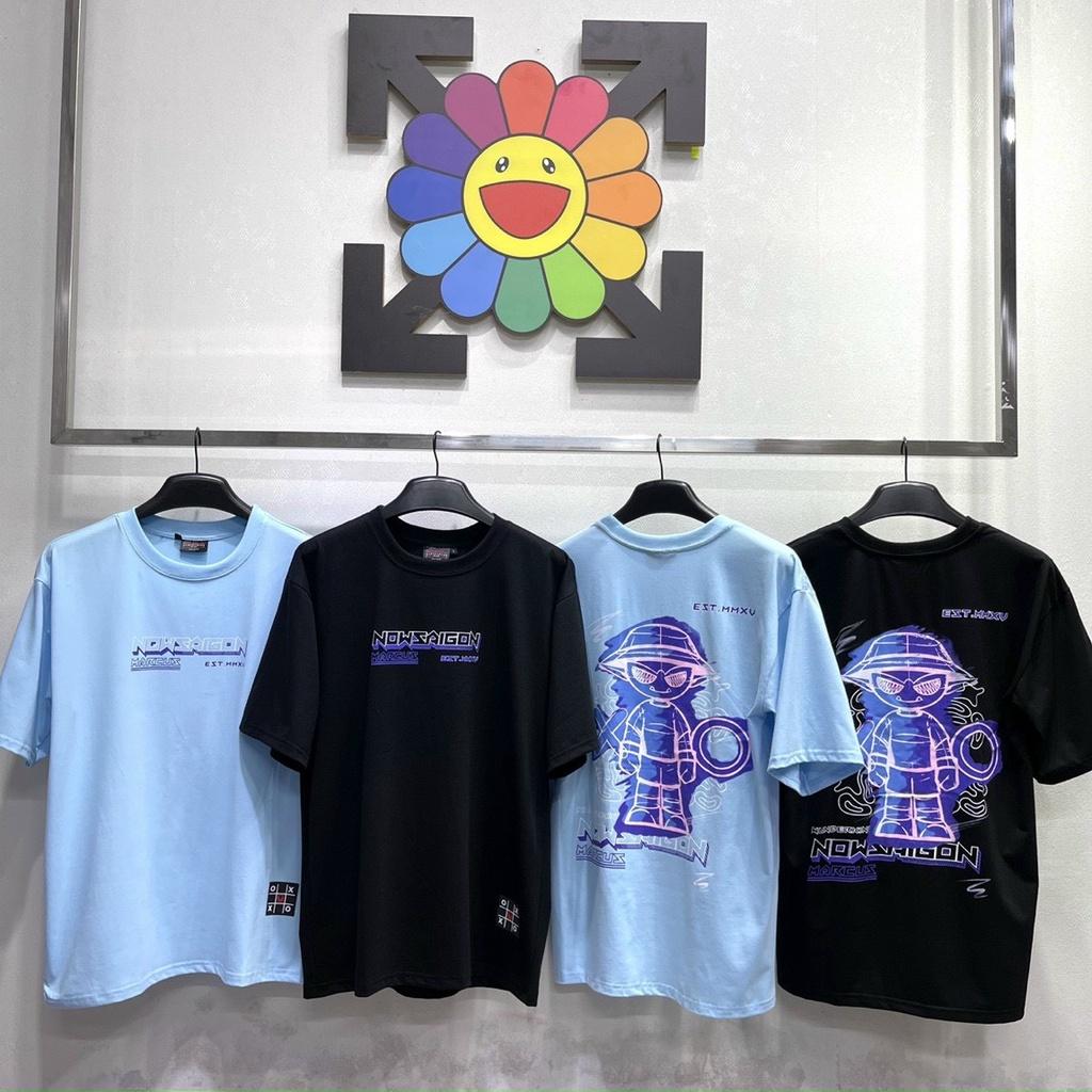 Áo thun unisex tay lỡ NOW SAIGON MARCUS WUNDERKIND TEE || Hany shop