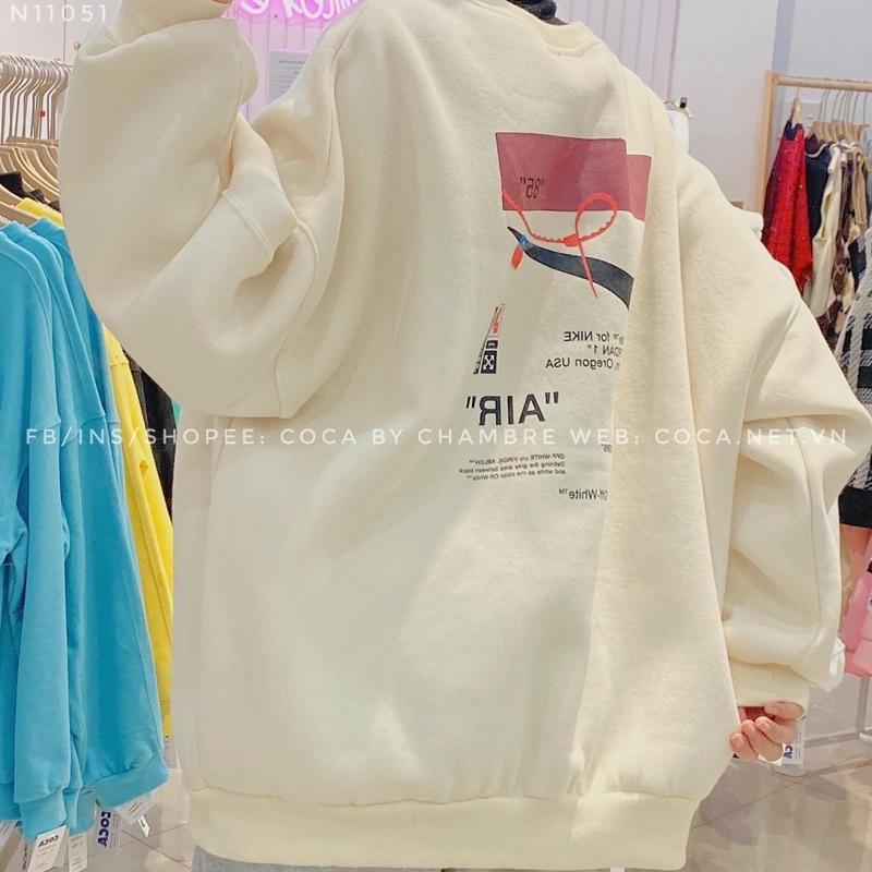 Áo Swt phẩy ẢI nỉ cotton TTA