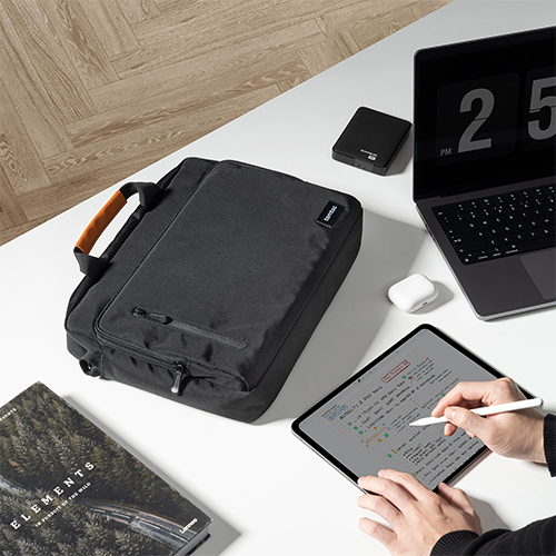 Túi xách chống sốc Tomtoc Navigator-A43 Laptop Briefcase Mbook 15.6 inch A43E1 - Hàng chính hãng