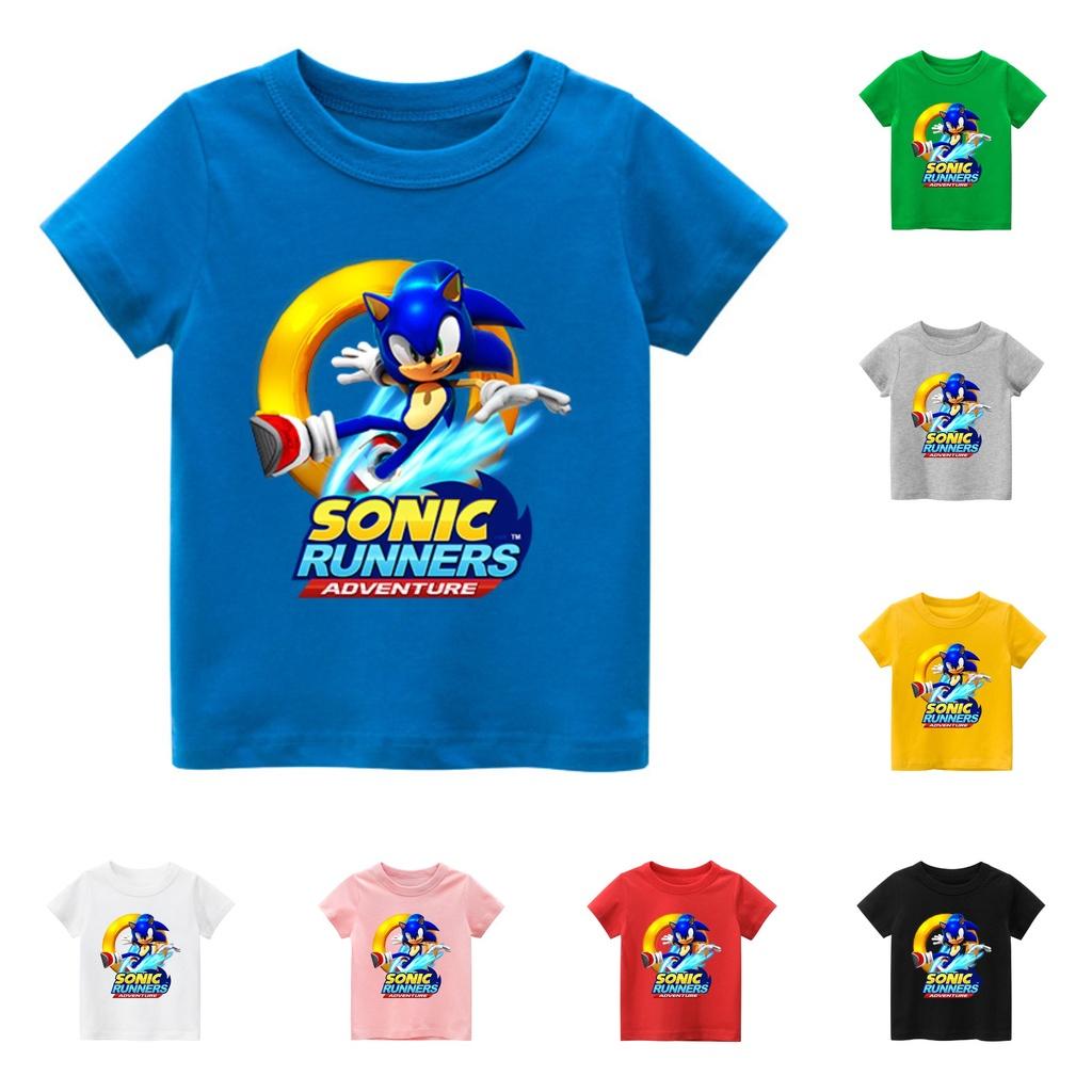 Áo thun trẻ em SONIC 6 , 8 màu áo, đầy đủ size có big size, MÀU KHÁC NHẮN TIN SHOP