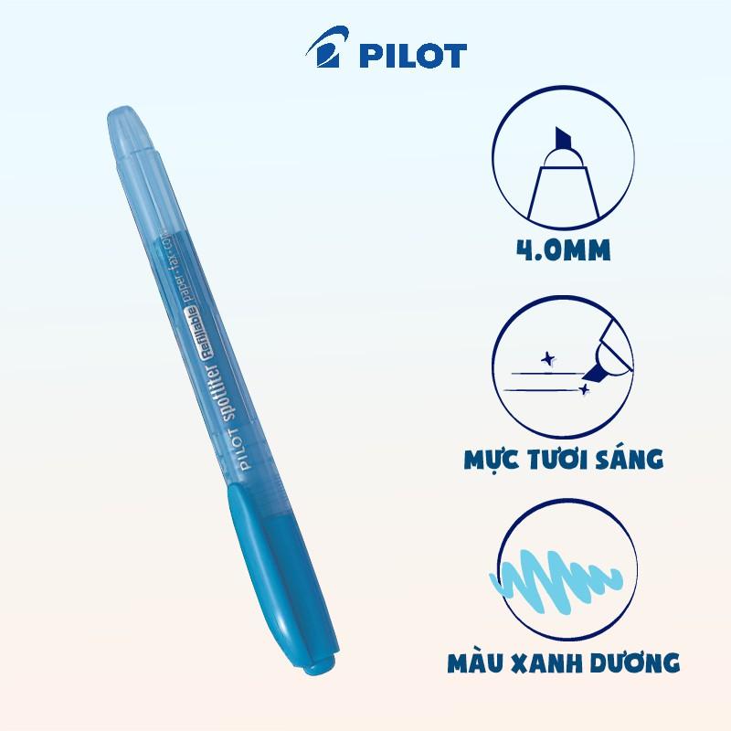 Bút dạ quang Pilot Spotliter Refillable - Tím