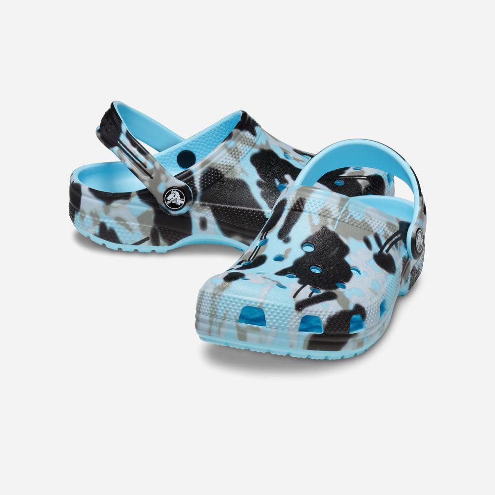 Giày nhựa trẻ em Crocs Toddler Classic Spray Camo - 208304-411