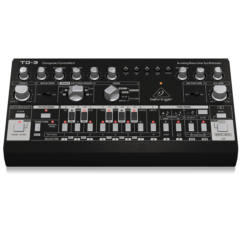 Analog Bass Line Synthesizer BEHRINGER TD-3-BK- Hàng chính hãng