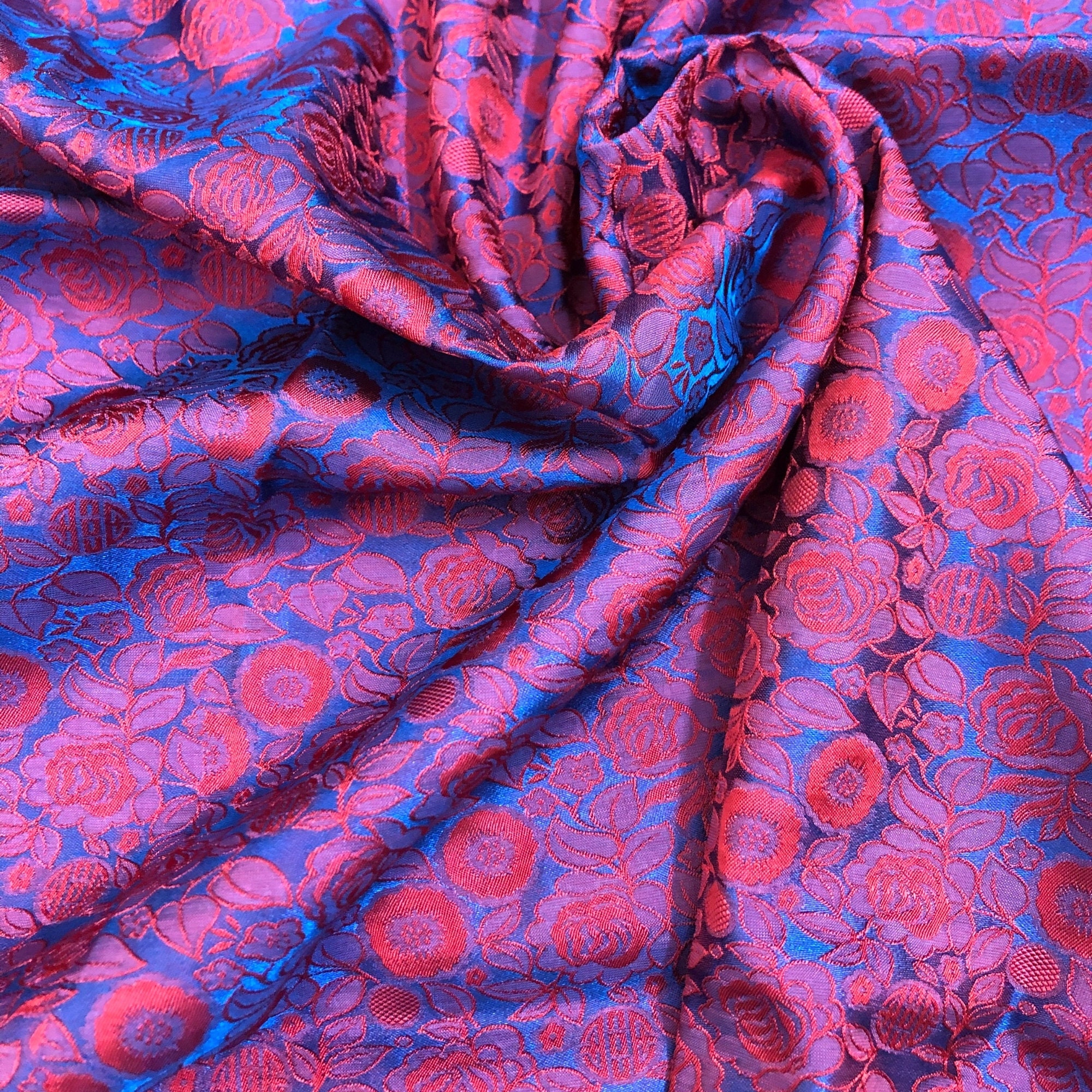 Vải Lụa Tơ Tằm Palacesilk hoa hồng thọ màu hồng sen may áo dài và các loại váy áo, khổ rộng 90, dệt thủ công, bền đẹp &amp; thoáng mát