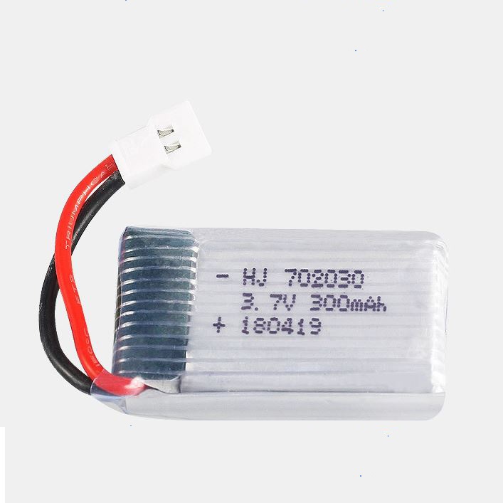 Pin sạc 3.7V 300mAh cho đĩa bay cỡ nhỏ, cỡ trung