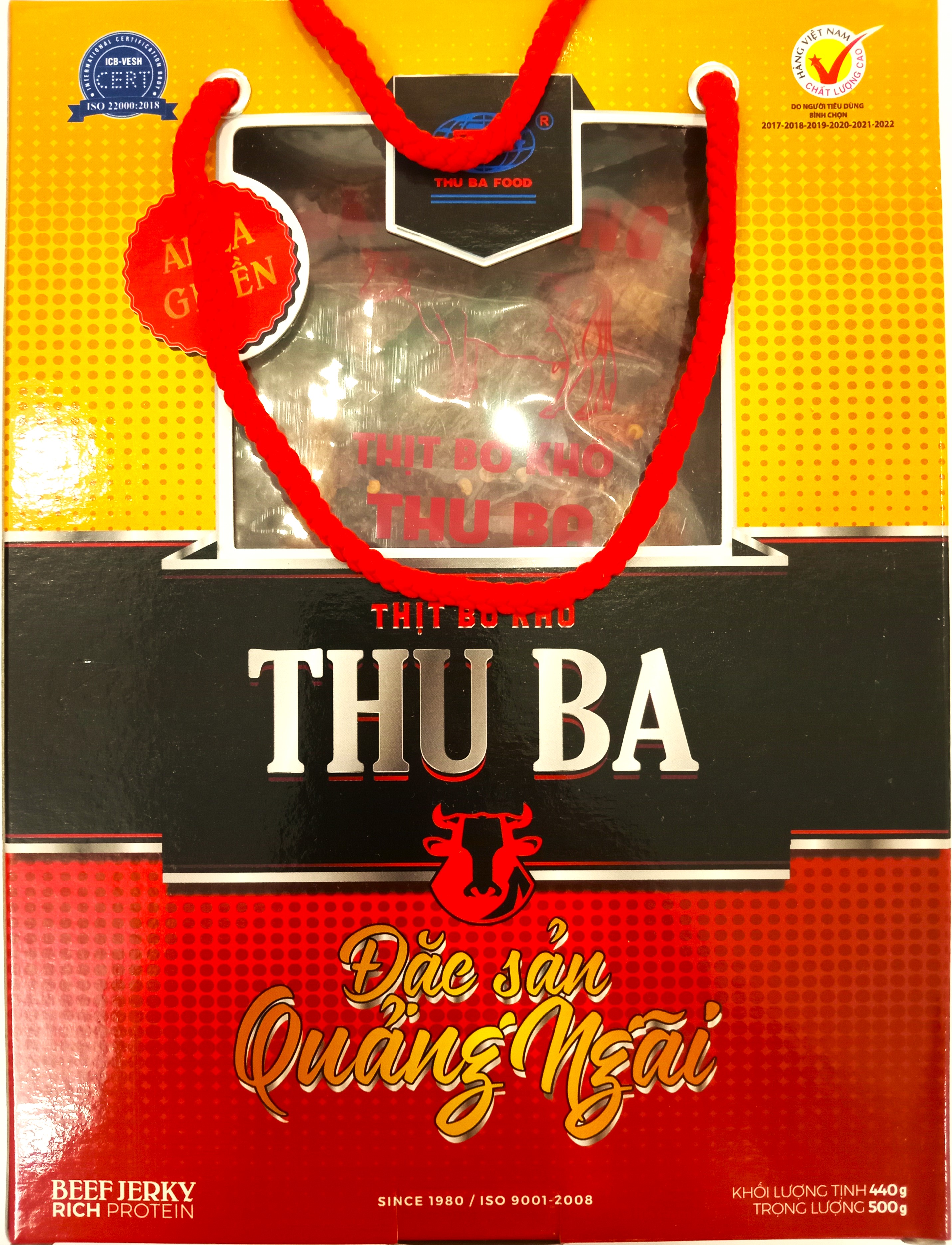 Bò Khô miếng mềm Thu Ba