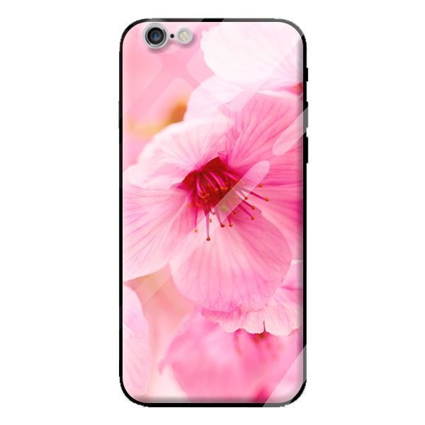 Ốp kính cường lực cho iPhone 6s Plus hoa 27 - Hàng chính hãng