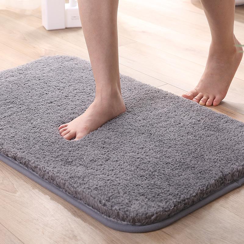 Tấm thảm phòng tắm dày mềm và thoải mái, dễ khô, tắm mưa và bồn rửa