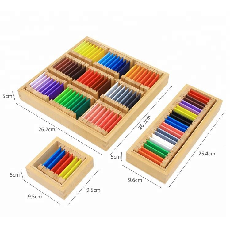 Bộ 3 bảng màu Montessori (3 Color Tablet boxes)